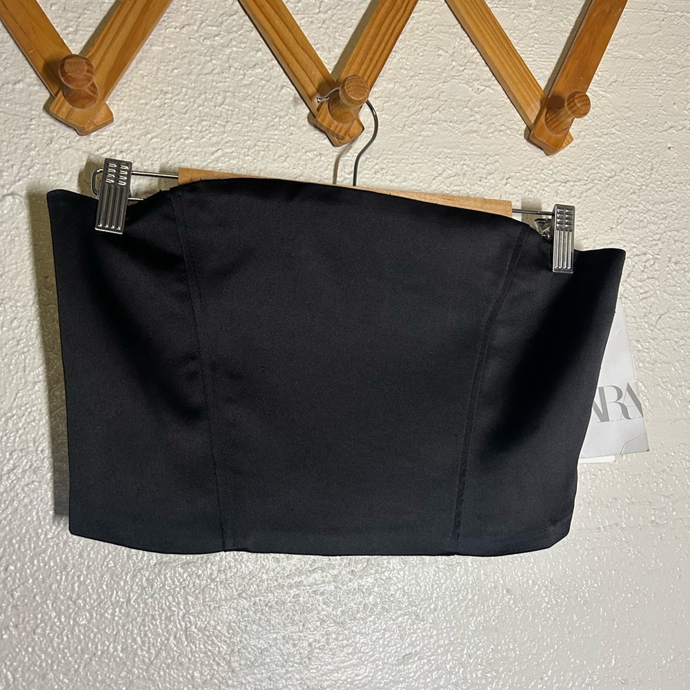 Zara Black Corset style top